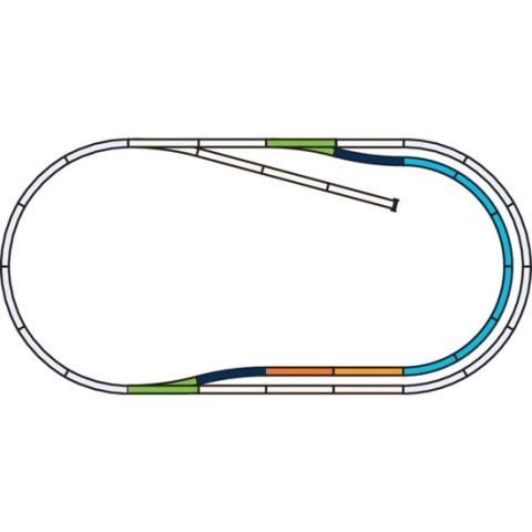 H0 Piko A-rails 55320 Uitbreidingsset 1 set(s)