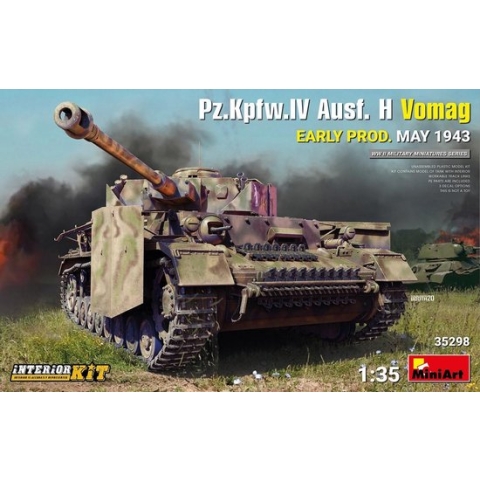 MiniArt | 35298 | Pz.Kpfw.IV Ausf. H Vomag | with interior | 1:35