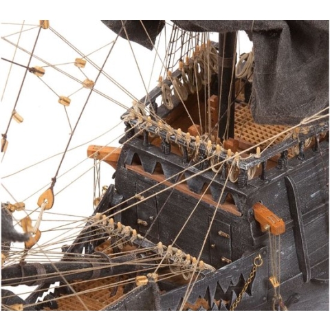 Occre - Flying Dutchman + gratis sokkel / Pirates of the Caribbean / Jack Sparrow - Houten Modelbouw - schaal 1:50