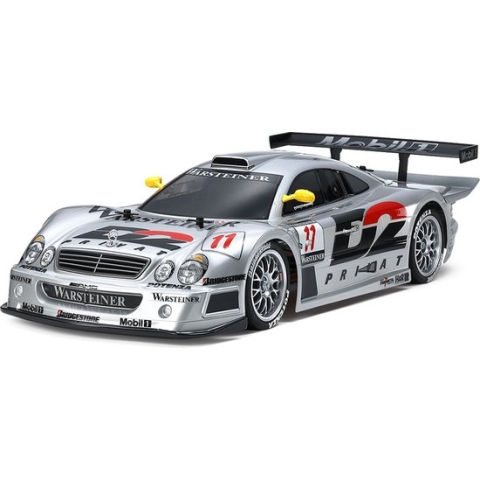 TAMIYA Radiografisch Bestuurbare 1/10 Mercedes Benz CLK-GTR 1997 TT-01E - 47437