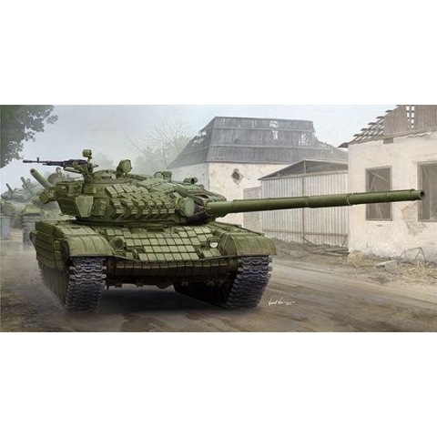 The 1:35 Model Kit of a Russian T-72A MOD.1985 MBT.

Plastic Kit 
Glue not included
Dimension 221 * 110 mm
1900 Plastic parts
The manufacturer of the kit is Trumpeter.This kit is only online available.