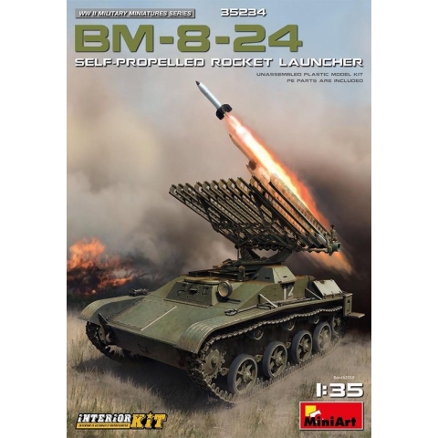 Miniart - Bm-8-24 Self-propelled Rocket Launcher (Min35234) - modelbouwsets, hobbybouwspeelgoed voor kinderen, modelverf en accessoires