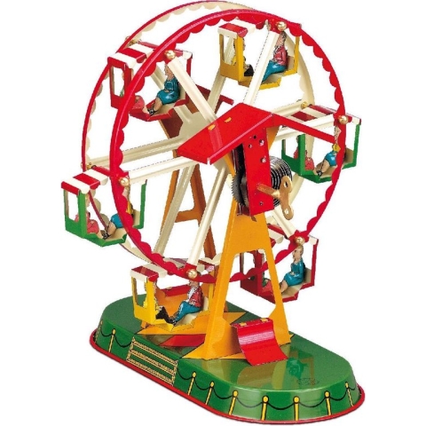 Wilesco - Riesenrad Mit 6 Gondeln Uhrwerk - WIL10700 - modelbouwsets, hobbybouwspeelgoed voor kinderen, modelverf en accessoires