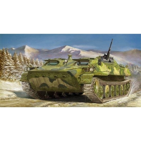 The 1:35 Model Kit of a Soviet MT-LB 6MA.

Plastic Kit 
Glue not included
Dimension 180 * 82 mm
1100 Plastic parts
The manufacturer of the kit is Trumpeter.This kit is only online available.