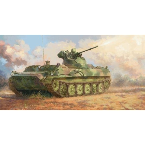 The 1:35 Model Kit of a Soviet MT-LB 6MB.

Plastic Kit 
Glue not included
Dimension 180 * 82 mm
1100 Plastic parts
The manufacturer of the kit is Trumpeter.This kit is only online available