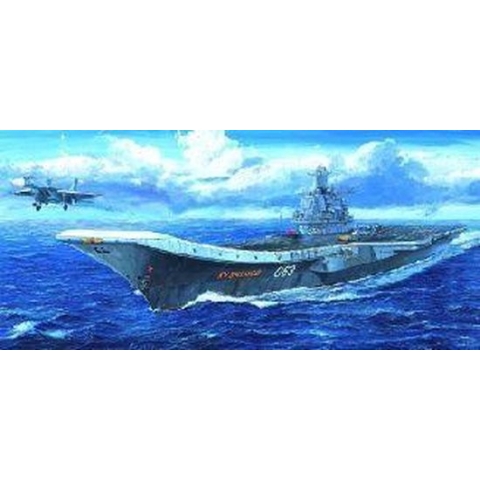 The 1:700 Model Kit of a Russia Navy Kuznetsov.
Plastic Kit
Glue not included
Dimension 435 * 100 mm
634 Plastic parts
The manufacturer of the kit is Trumpeter.This kit is only online available.