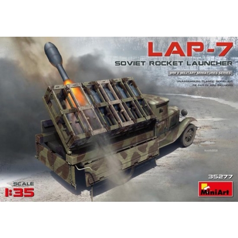 Miniart - Soviet Rocket Launcher Lap-7 (Min35277) - modelbouwsets, hobbybouwspeelgoed voor kinderen, modelverf en accessoires
