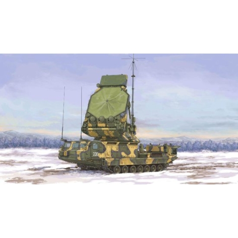 The 1:35 Model Kit of a Russian S300-V 9S2S Radar.

Plastic Kit 
Glue not included
Dimension 21 * 104 mm
1000 Plastic parts
The manufacturer of the kit is Trumpeter.This kit is only online available.