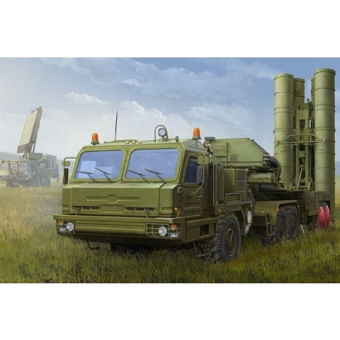 The 1:35 Model Kit of a Russian BAZ-64022 with 5P85TE2 Tel S-400.

Plastic Kit 
Glue not included
Dimension 437 * 113 mm
900 Plastic parts
The manufacturer of the kit is Hobby.This kit is only online available.