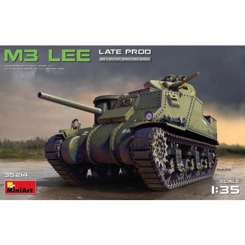 Miniart - Miniart - M3 Lee Late Production 1:35 - modelbouwsets, hobbybouwspeelgoed voor kinderen, modelverf en accessoires