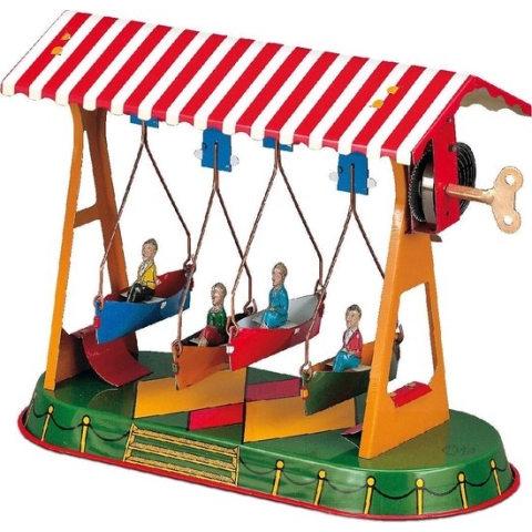 Wilesco - Schaukel Mit 4 Schiffchen - WIL10402 - modelbouwsets, hobbybouwspeelgoed voor kinderen, modelverf en accessoires