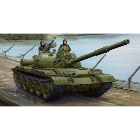 The 1:35 Model Kit of a Russian T-62 BDD MOD. 1975 MODD 1972 KTD2.

Plastic Kit 
Glue not included
Dimension 296 *95 mm
510 Plastic Parts
The manufacturer of the kit is Trumpeter.This kit is only online available.