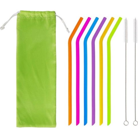 Set van herbruikbare rietjes – reusable straw set - Duurzaam en stijlvol – ecologisch