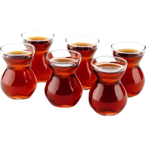 Theeglazenset – thee glazen – set van theeglazen – premium kwaliteit – luxe glazen koffie thee