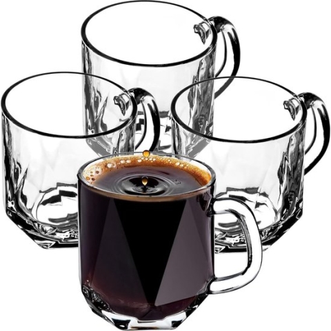 thee glazen – set van theeglazen – premium kwaliteit – luxe glazen koffie thee