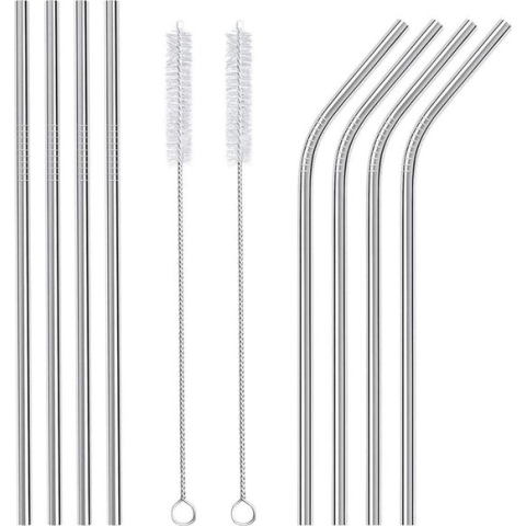 Set van herbruikbare rietjes – reusable straw set - Duurzaam en stijlvol – ecologisch