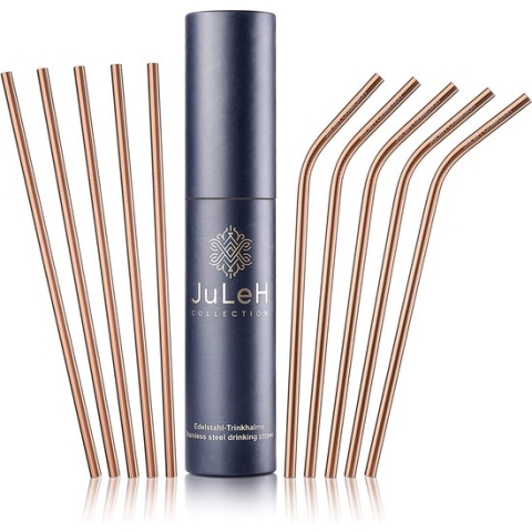 Set van herbruikbare rietjes – reusable straw set - Duurzaam en stijlvol – ecologisch