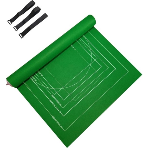 Puzzelmat 2000 stukjes voor Legpuzzel - Puzzel opbergsysteem - Puzzelkleed oprolbaar - Groen - Puzzelplaat - Puzzelbord – Puzzelmap 2000 stukjes - 80x120cm