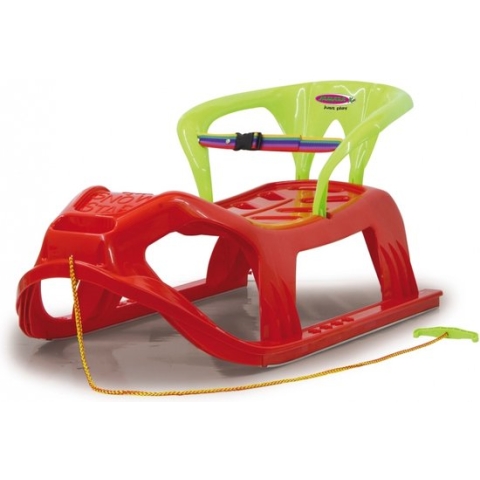 Jamara Snow Star Slee Met Rugleuning 90 Cm Rood