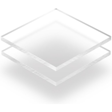 Plexiglas plaat 8 mm dik - 180 x 100 cm - Frost Helder