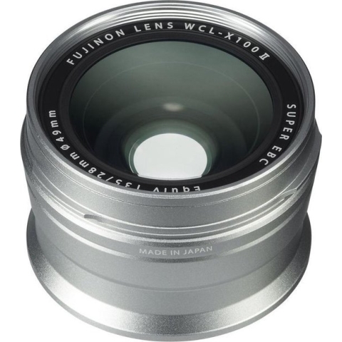 Fujifilm WCL-X100 II zilver groothoek-converter