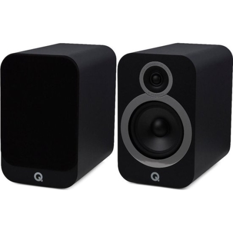 Q Acoustics 3030i Hifi - Boekenplank Luidspreker - Mat Zwart (per paar)