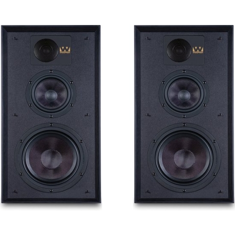 Wharfedale Linton – Heritage luidsprekers -Klassiek met moderne technologie – Precieze geluidsweergave - Zwart (per paar - 2 stuks)