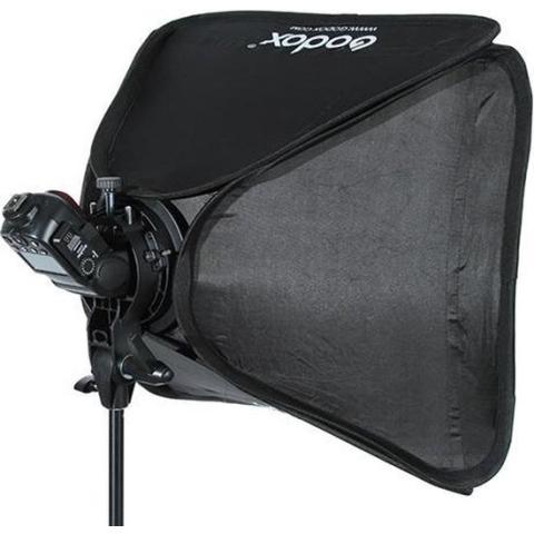 Godox S-bracket Bowens + Softbox 60x60cm + Grid