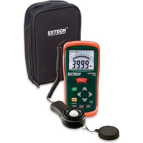 Extech LT300 - analoge en digitale lichtmeter