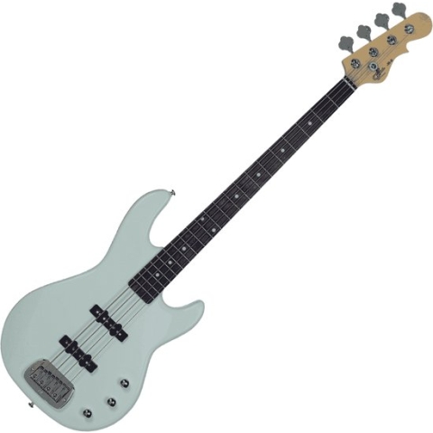 G&L Tribute JB-2 bas gitaar Sonic Blue 4-snarig