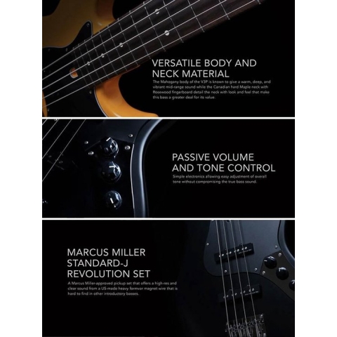 Sire Marcus Miller V3 Passive 4 Sonic Blue - Elektrische basgitaar - Blauw