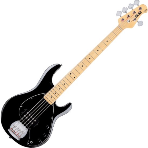 Sterling by Music Man StingRay 5 Black basgitaar