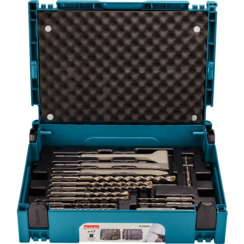 Makita B-52059 17-delige SDS-plus boor / beitel set in Mbox