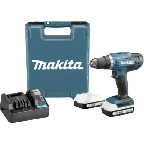 Makita - DF488D002 - Accu-schroefboormachine - 18 V 1.5 Ah Li-ion - Incl. 2 accus, lader, koffer