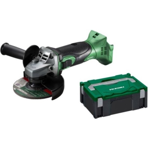 HIKOKI G18DSL2W3Z 18 V haakse slijper 125mm zonder accu en lader + HSC II koffer