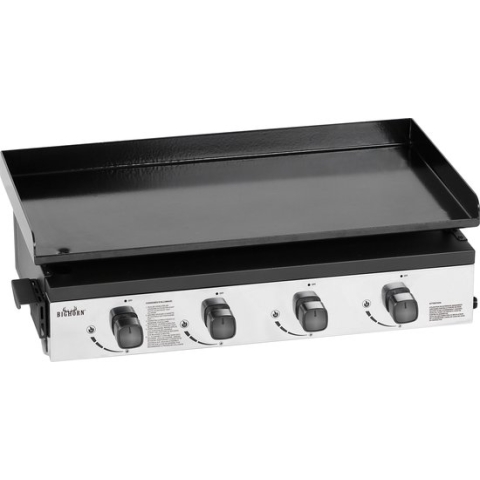 Bighorn Plancha Grill - Gasbarbecue – Tabletop – Draagbaar – 4 Branders