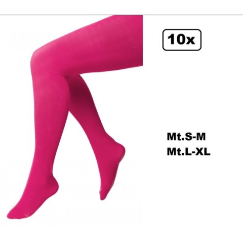 10x Maillot roze in 2 maten - mt.S-M en L-XL - Piet Sinterklaas evenement thema feest festival kou