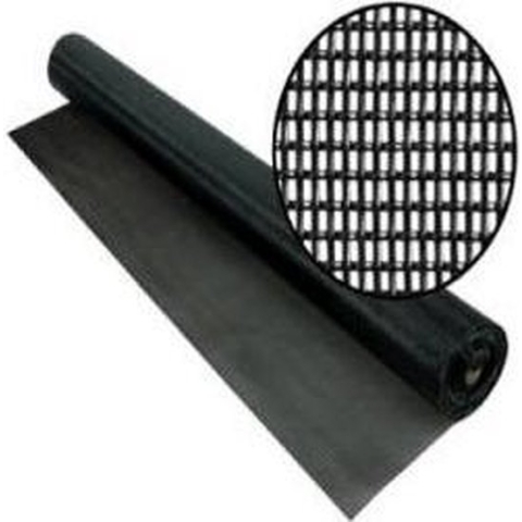 Rol Petscreen Zwart 120 cm Breed / 50 Meter Rol - Horrengaas - Muskietengaas - Vliegengaas