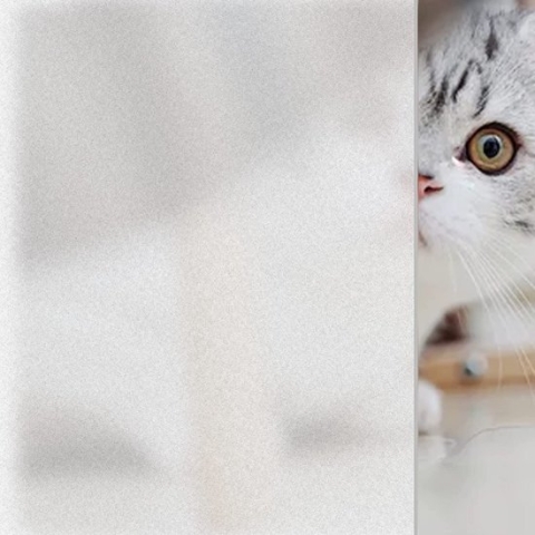 Raamfolie - Plakfolie  Anti inkijk Zelfklevend en Isolerend Statisch