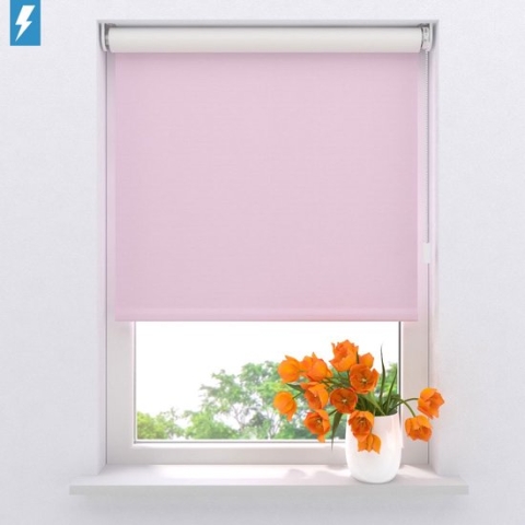 Elektrisch rolgordijn Easy Verduisterend - Pink - 60 x 190 cm - CMD-02-P