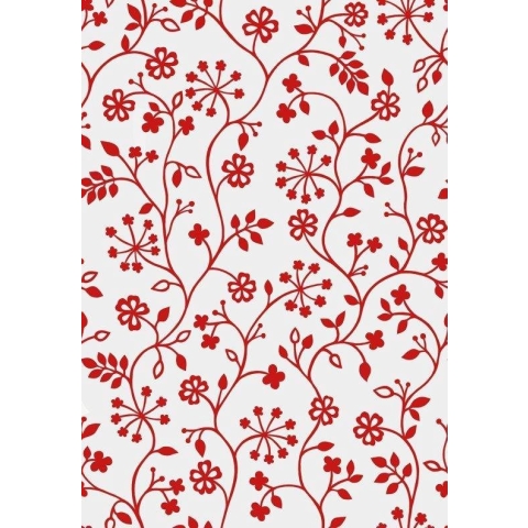 DC-Fix - Statische Raamfolie - Vensterfolie - Inclusief Montagaset - Tord Rood - Grote Rol - 45 cm x 15 Meter