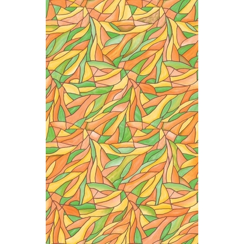 DC-Fix - Statische Raamfolie - Vensterfolie - Inclusief Montagaset - Cefalu Groen - Grote Rol - 45 cm x 15 Meter