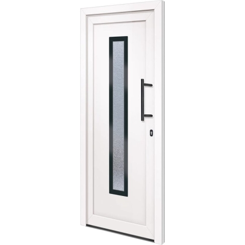 vidaXL-Voordeur-88x200-cm-PVC-wit