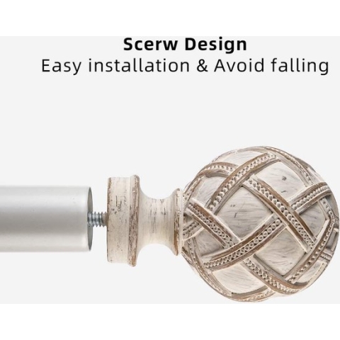 Gordijnroede - Uitschuifbaar - Gordijnstang - Gordijnrails - Premium Kwaliteit