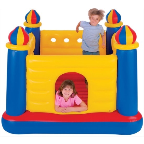 Intex 48259 - Opblaasbaar springkasteel 'Jump-O-Lene' (174x174x135cm)