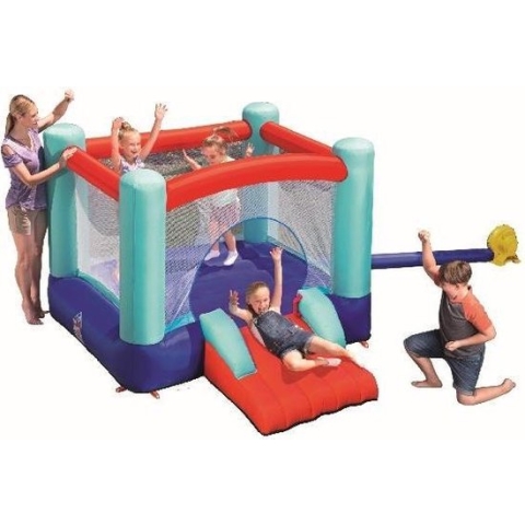 Bestway 53310 - Up in & Over™ - Opblaasbaar springkussen met glijbaan