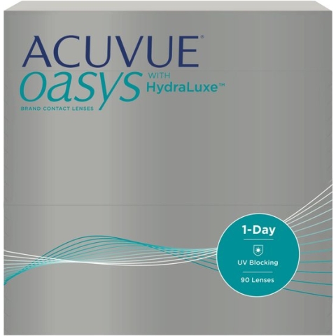 +1.50 - ACUVUE® OASYS 1-Day WITH HYDRALUXE - 90 pack - Daglenzen - BC 8.50 - Contactlenzen