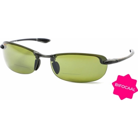 Zonneleesbril bifocaal Maui Jim Makaha-Smoke Grey Maui Jim (Makaha)-+2.00