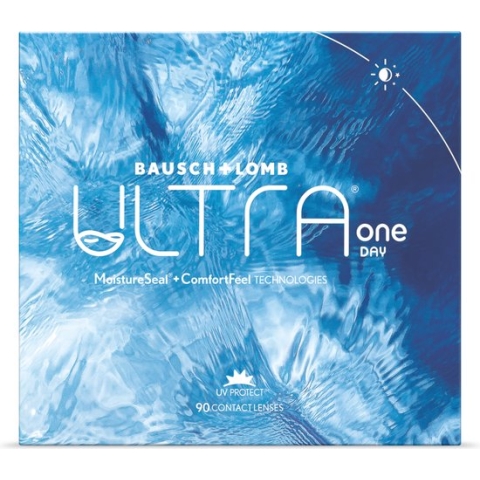 -7.50 - Bausch + Lomb ULTRA® ONE DAY - 90 pack - Daglenzen - BC 8.60 - Contactlenzen
