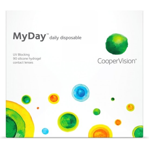 MyDay [90 stuks] S -0,50 (daglenzen) - contactlenzen
